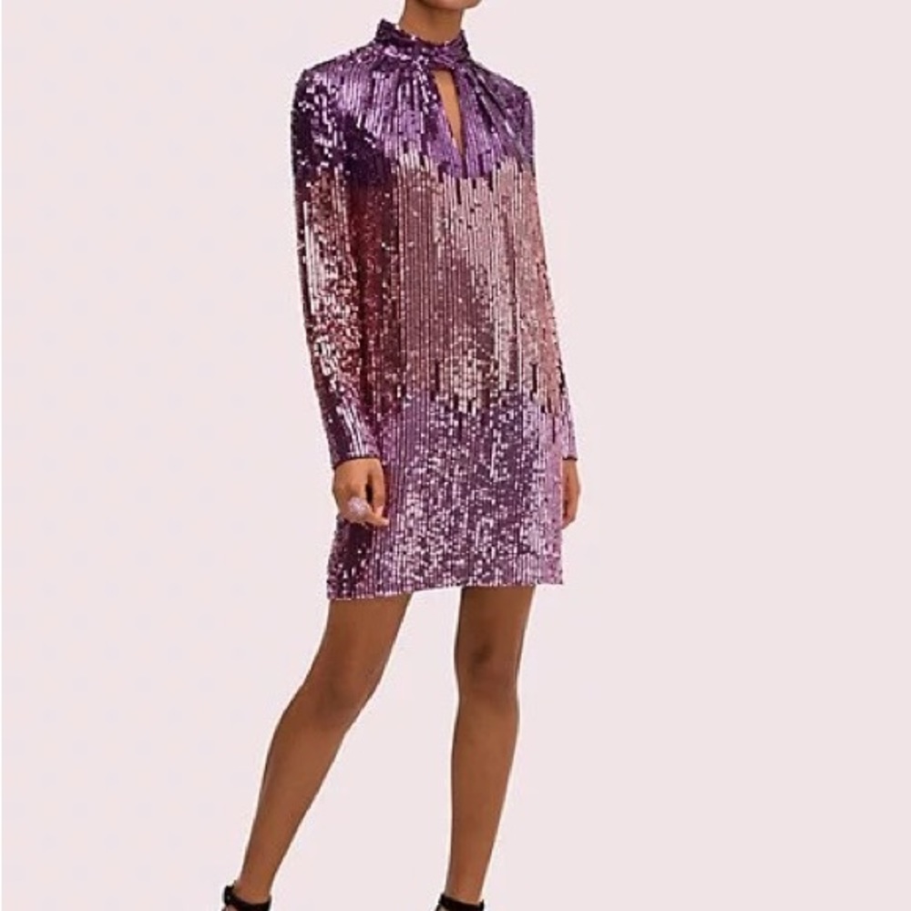 Ultra Rare Kate Spade NWOT sequin ombré dress nwot